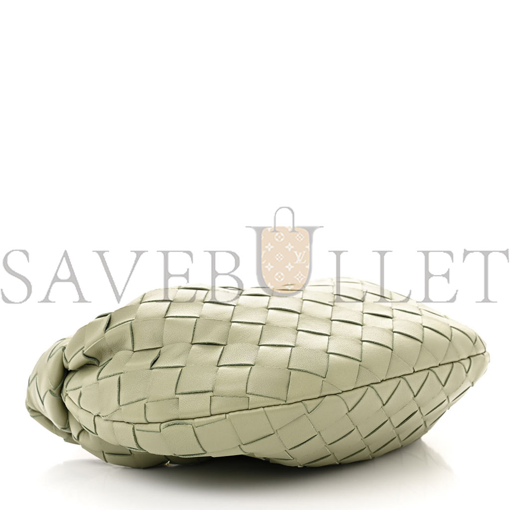 BOTTEGA VENETA NAPPA INTRECCIATO MINI JODIE TRAVERTINE (22*13*4cm)