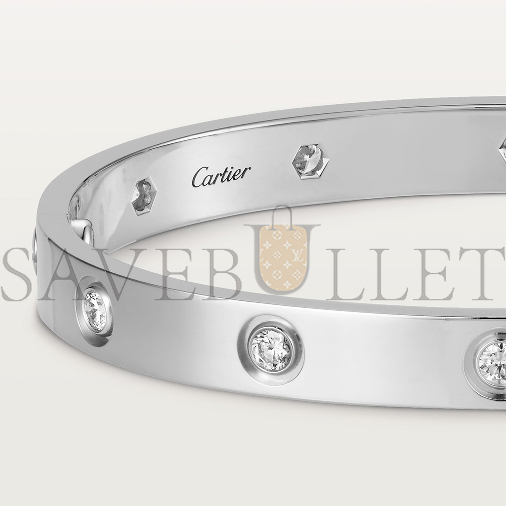 CARTIER  LOVE BRACELET, 10 DIAMONDS B6070417