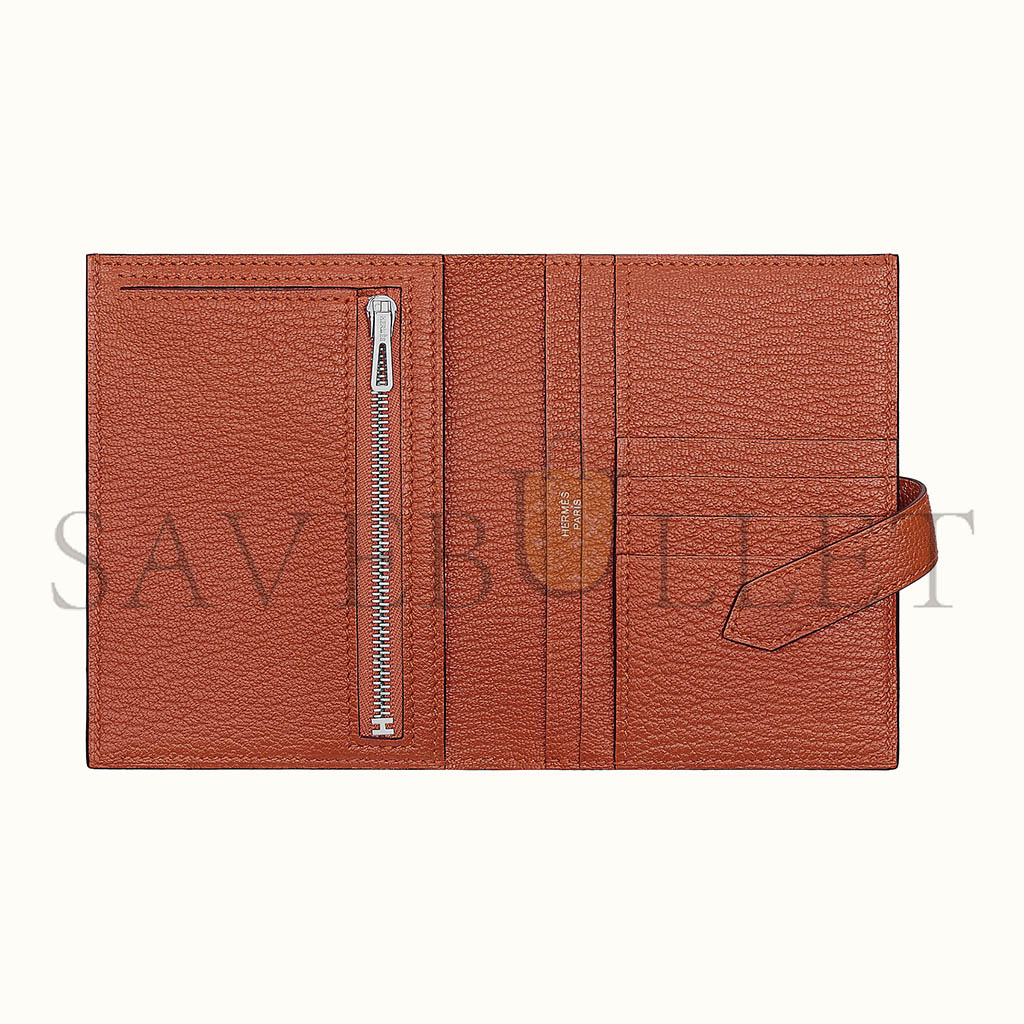 HERMES BEARN COMPACT WALLET H039789CK36 (12*9.5*0.4cm)