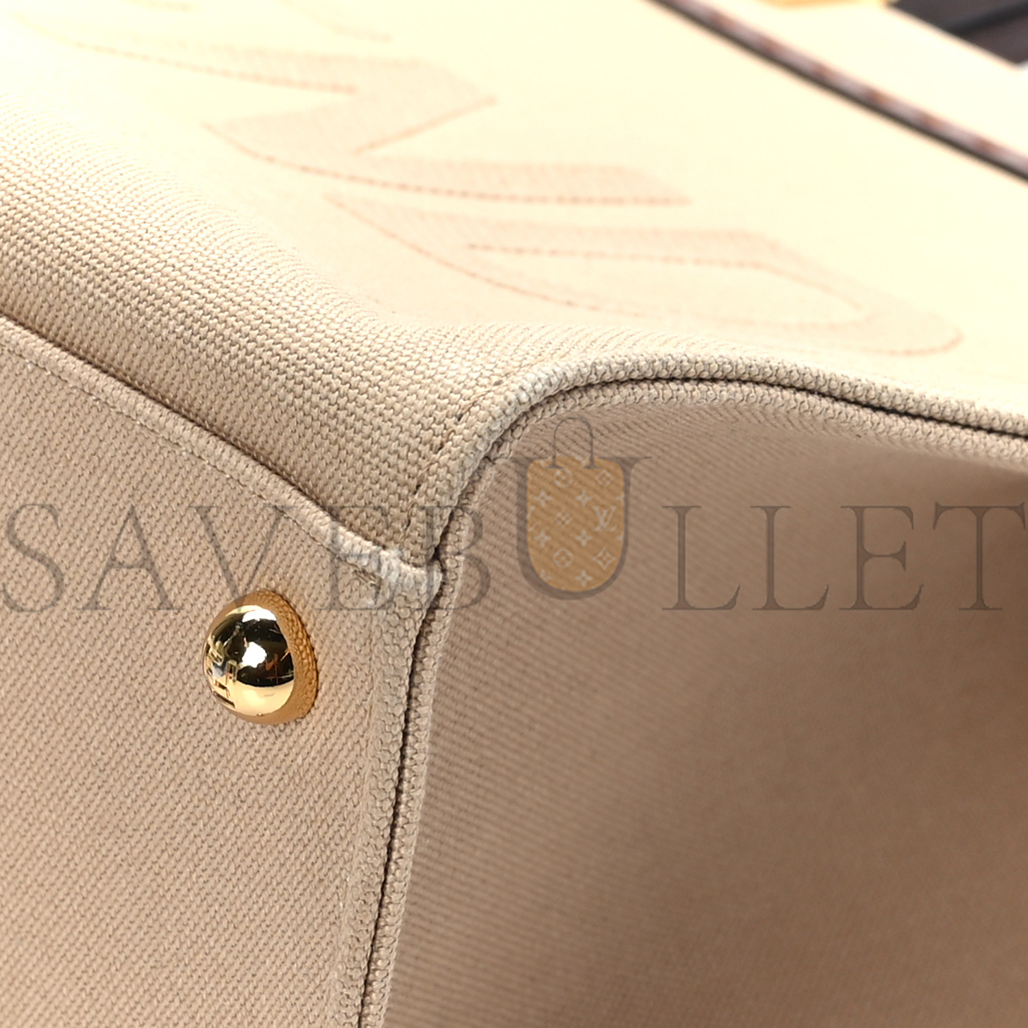 FENDI CANVAS VITELLO KING LOGO EMBROIDERED MEDIUM FENDI SUNSHINE SHOPPER TOTE SAND GHIANDA (35*30*15cm)