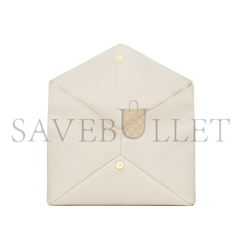 YSL CASSANDRE LARGE ENVELOPE POUCH IN LAMBSKIN 769307AACYT9207 (29.5*18*4.5cm)