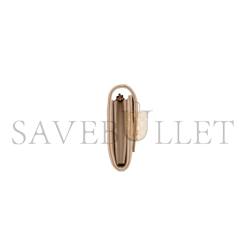 YSL CASSANDRE MATELASSÉ LARGE FLAP WALLET IN GRAIN DE POUDRE LEATHER 372264BOW012721 (19*11*3cm)