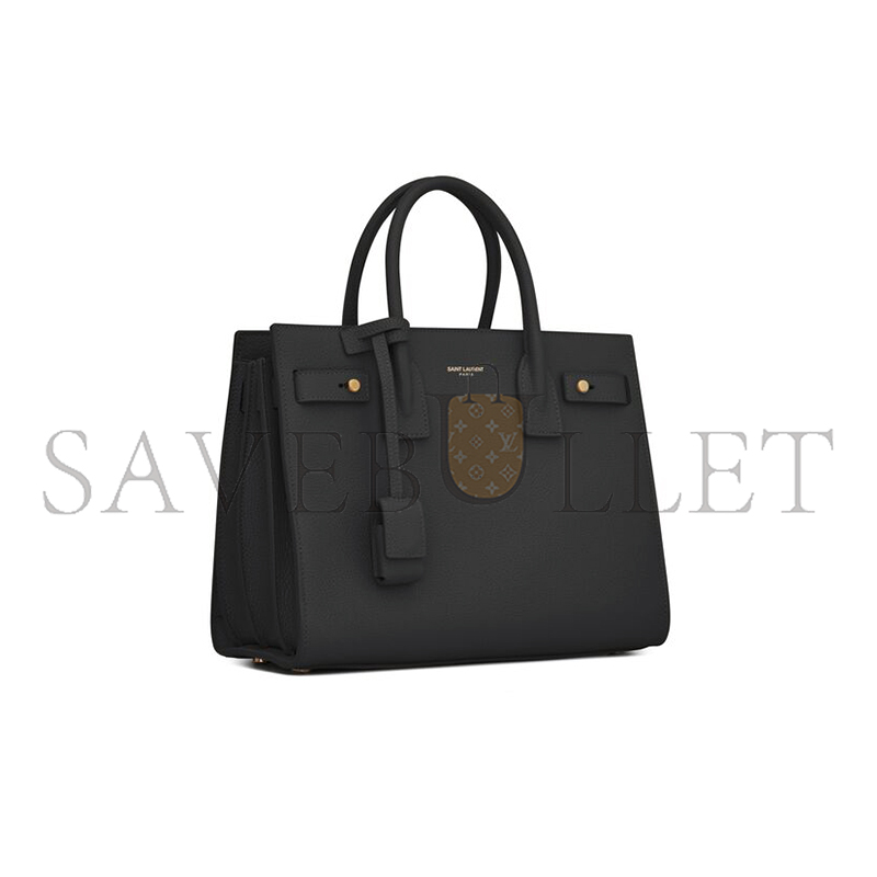 YSL SAC DE JOUR IN SUPPLE GRAINED LEATHER-NANO 717449DTI0W1000 (22*17.5*11cm)