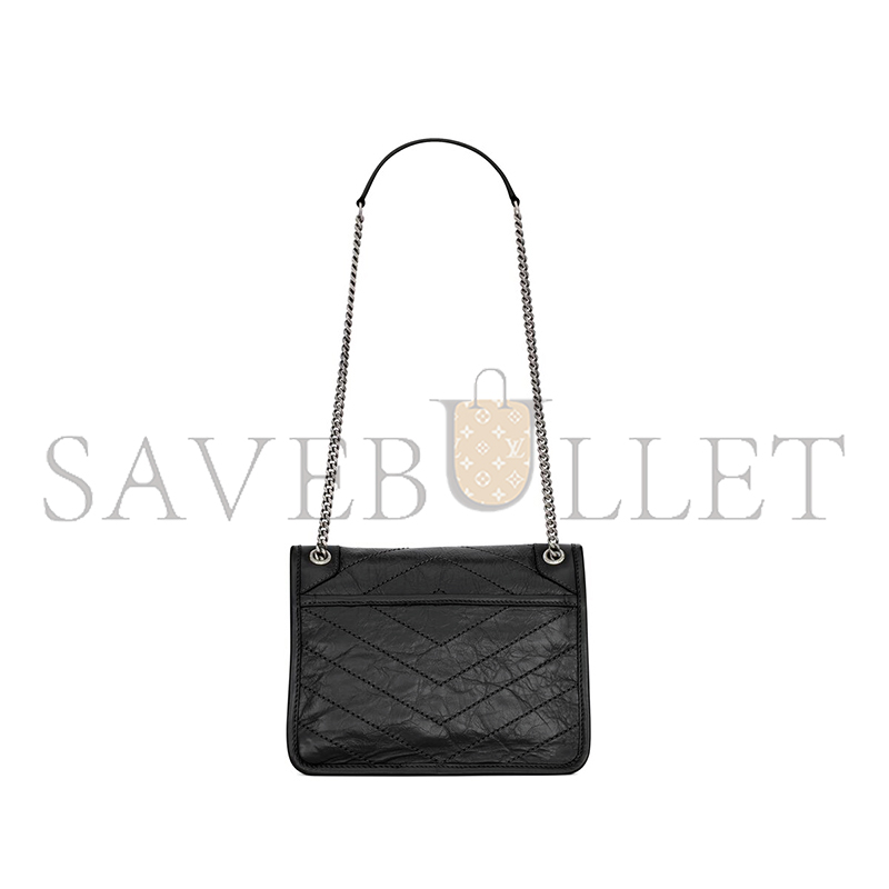 YSL NIKI BABY IN VINTAGE LEATHER 6331600EN041000 (21*16*7.5cm)