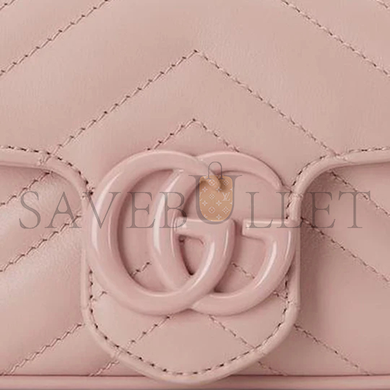 GUCCI GG MARMONT MINI BAG 476433AACX45909 (16.5*10*4.5cm)
