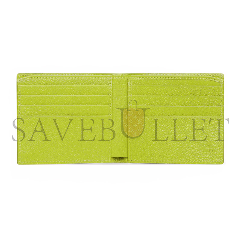 GUCCI ACID GREEN INTERIOR GG BI-FOLD WALLET 768243FACQC9742 (21*9cm) GUCCI ACID GREEN INTERIOR GG BI-FOLD WALLET 768243FACQC9742 (21*9cm)