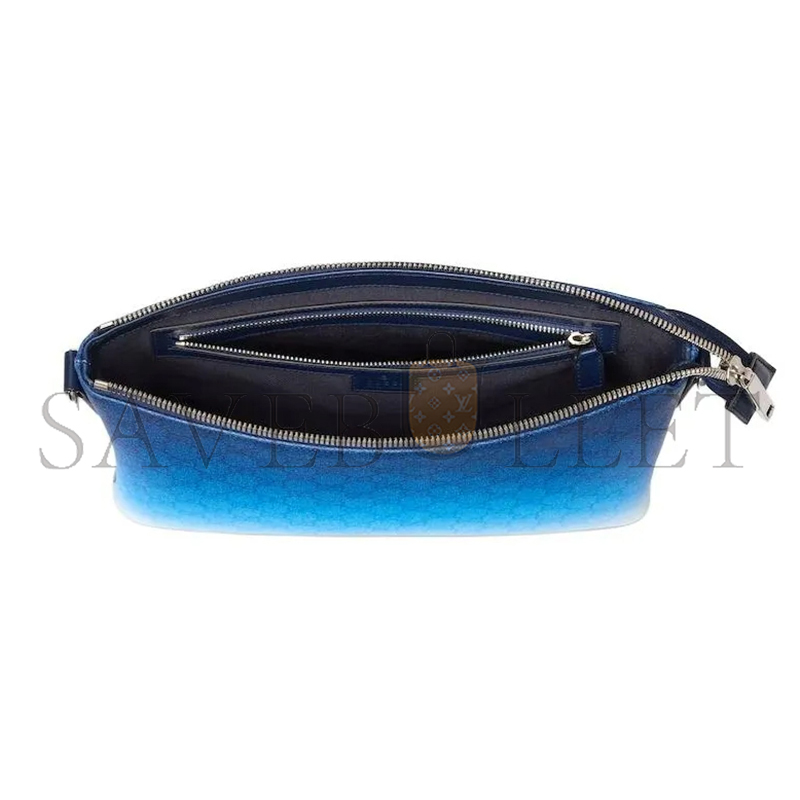 GUCCI COATED FABRIC MEDIUM CLUTCH ‎835692FAERN8475 (31*24.5*5cm)