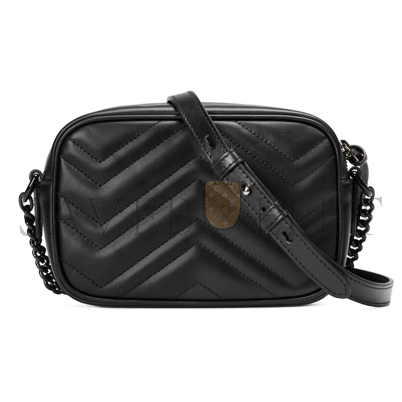 GUCCI GG MARMONT MINI CAMERA BAG 634936DTDHV1000 (18*12*6cm) GUCCI GG MARMONT MINI CAMERA BAG 634936DTDHV1000 (18*12*6cm)