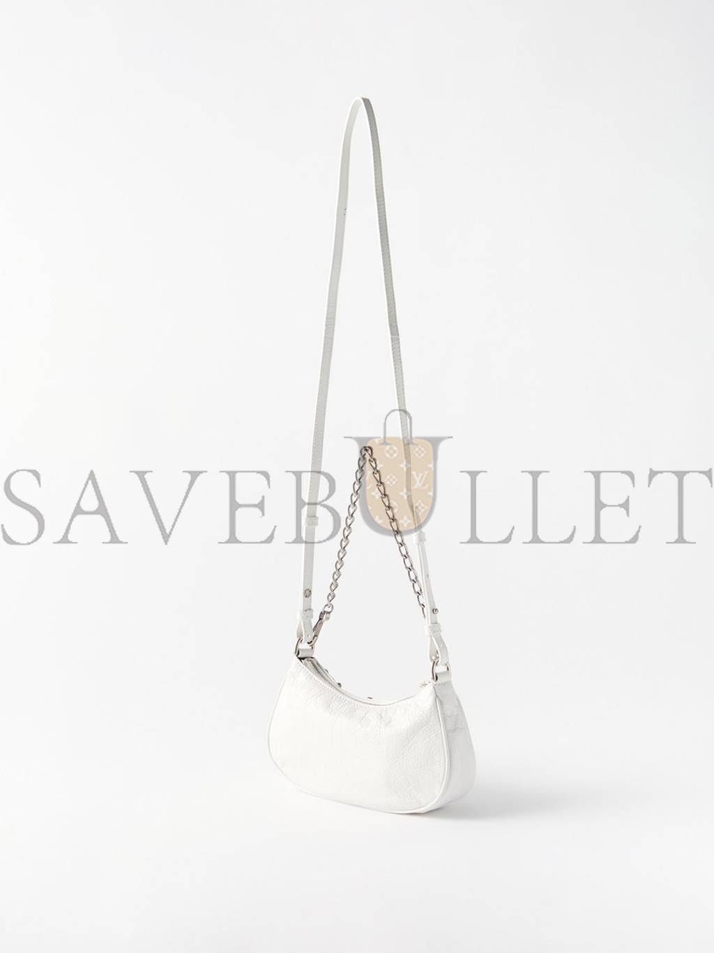 BALENCIAGA WHITE NEO CAGOLE CITY LEATHER SHOULDER BAG MATCHESFASHION US (28.3*24.1*16.7cm)