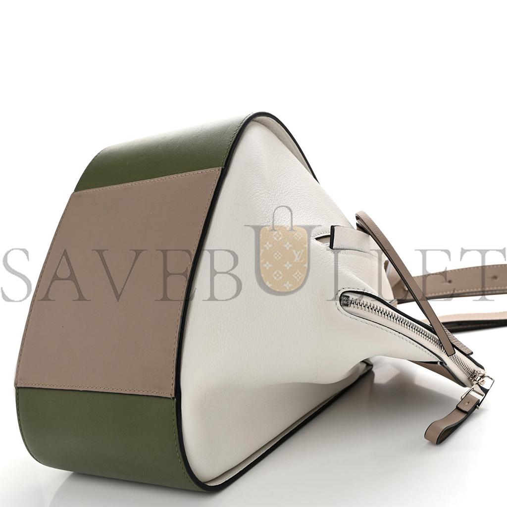 LOEWE CALFSKIN SMALL HAMMOCK SHOULDER BAG AVOCADO GREEN SAND (27*23*14cm)