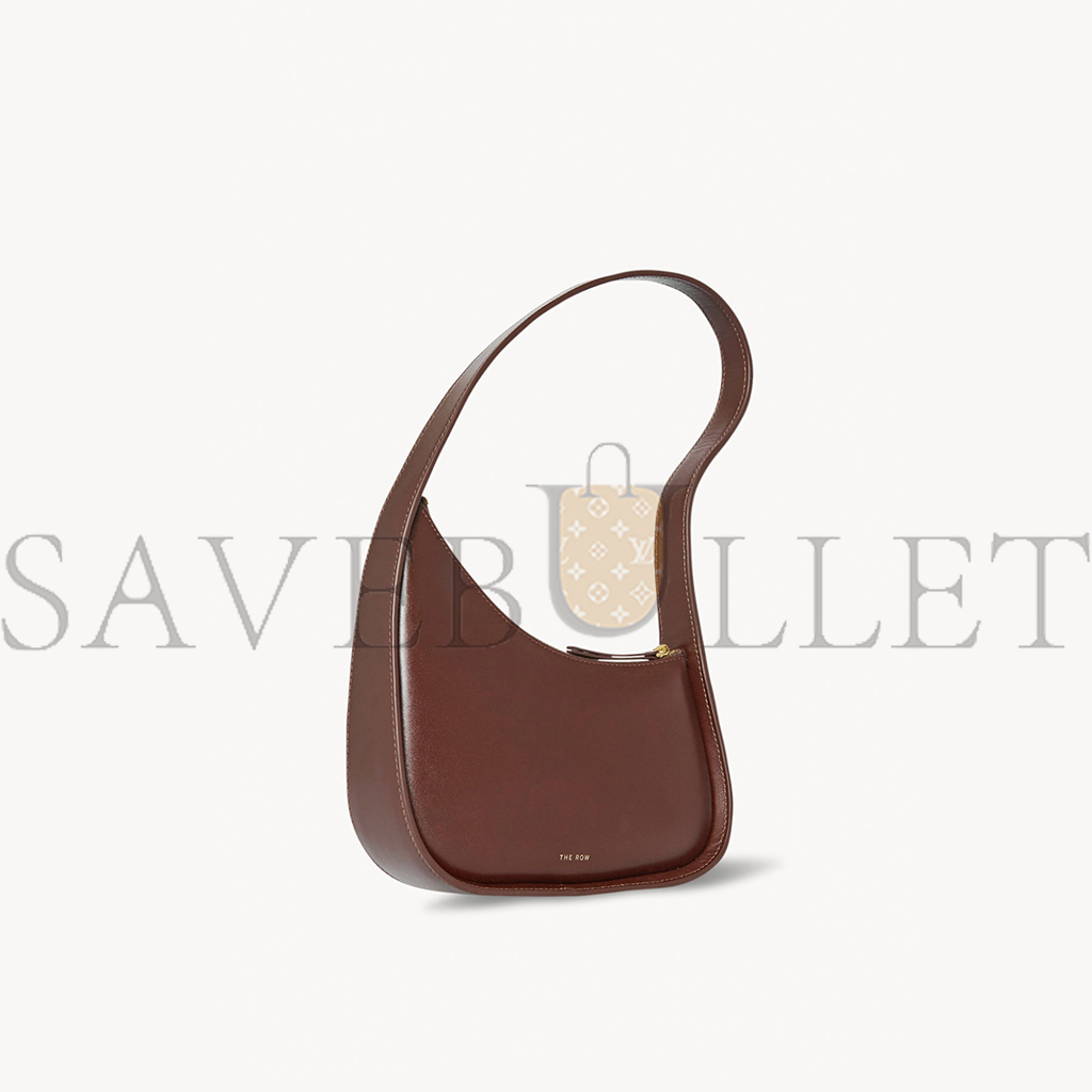 THE ROW HALF MOON BAG IN LEATHER CHERRY WOOD W1249L60CHYWD (20*34*6cm)