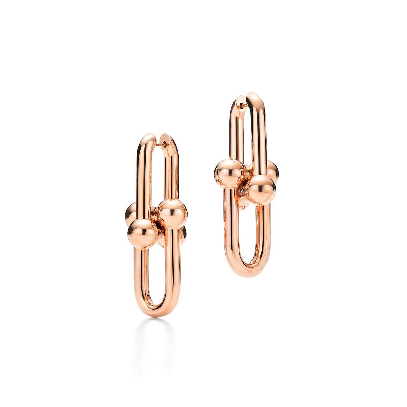 TIFFANY HARDWEAR LINK EARRINGS